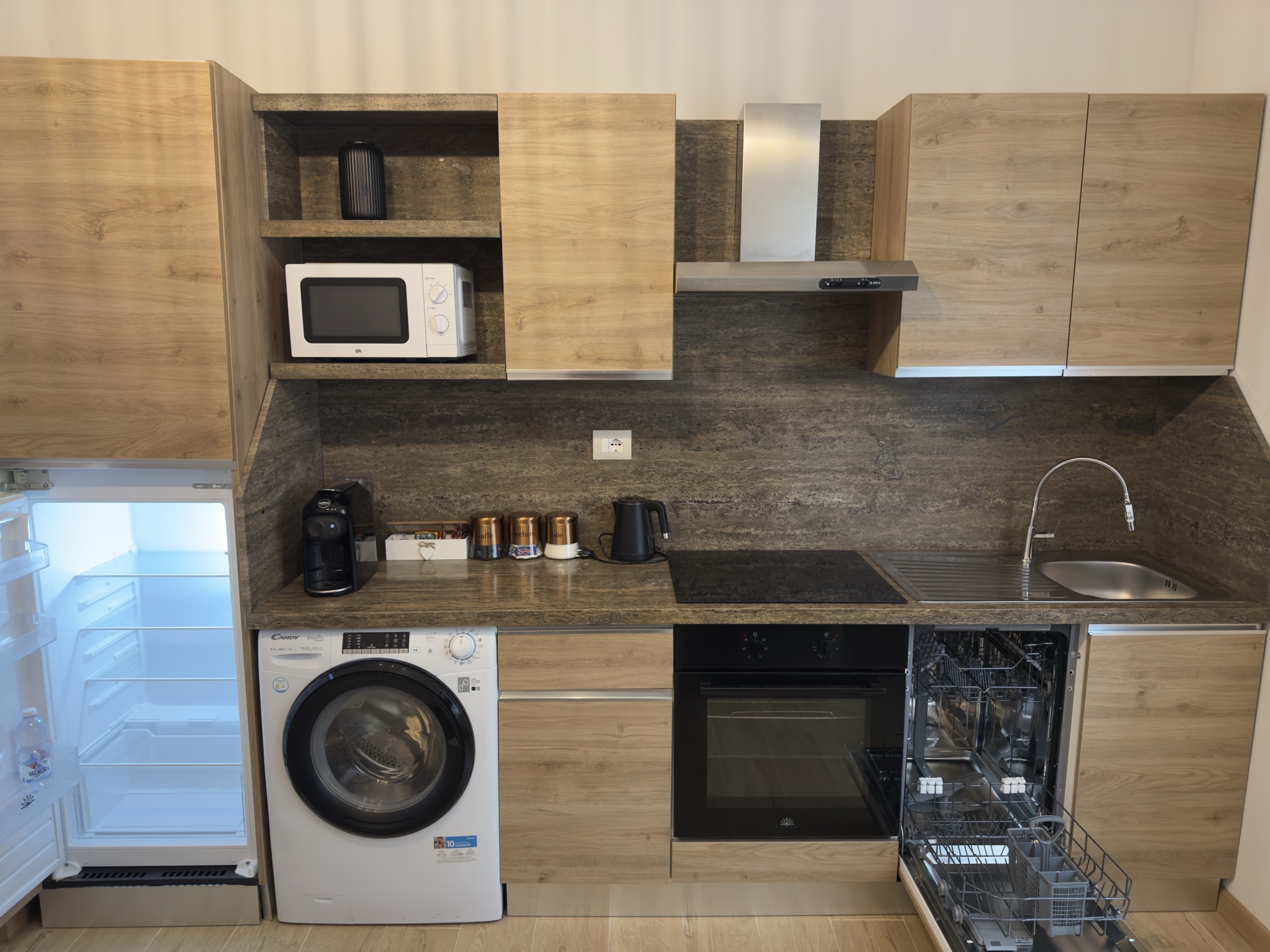 Apartment Bassini, Wohnzimmer & Küche 5